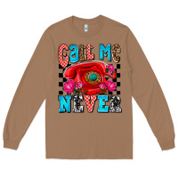 Toasted Coconut call me never olivia Long Sleeve Tee - OliviaCreatesArt