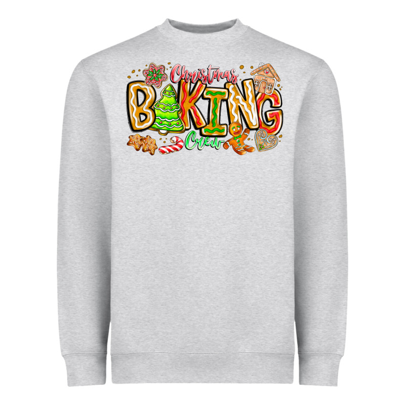 Christmas Baking Crew Heavyweight Sweatshirt by CowhideDigitalArt | Teevron