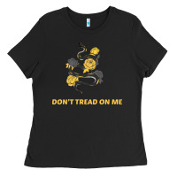 Black Don't Tread On Me Ladies Tee - Bettercallsaul