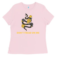 Bubblegum Pink Don't Tread On Me Ladies Tee - Bettercallsaul