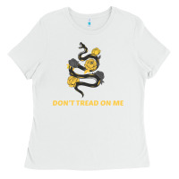 White Don't Tread On Me Ladies Tee - Bettercallsaul