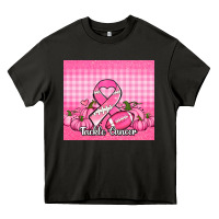 Asphalt tackle cancer pumpkins football and ribbon Heavy Core Tee - Jasminsmagicworld