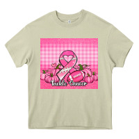 Mossy tackle cancer pumpkins football and ribbon Heavy Core Tee - Jasminsmagicworld