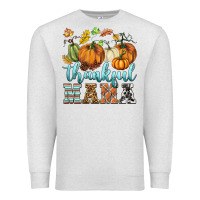 Oatmeal Heather thankful mama Premium Sweatshirt - BarkalooDesign