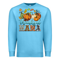 Ocean Blue thankful mama Premium Sweatshirt - BarkalooDesign