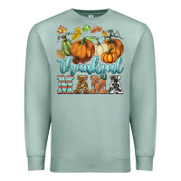 Seafoam thankful mama Premium Sweatshirt - BarkalooDesign