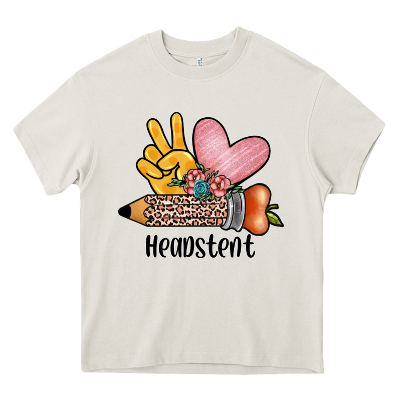Peace Love Headstent Heavy Core Tee by JahusDesignShop | Teevron