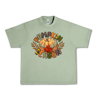 Oil Green pumpkin season Urban Heavy Tee - CowGirlArtShop