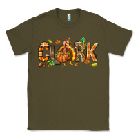 Army Green Personalized Thanksgiving Classic Tee - NancyCooperArtShop