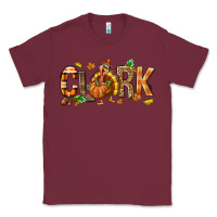 Burgundy Personalized Thanksgiving Classic Tee - NancyCooperArtShop
