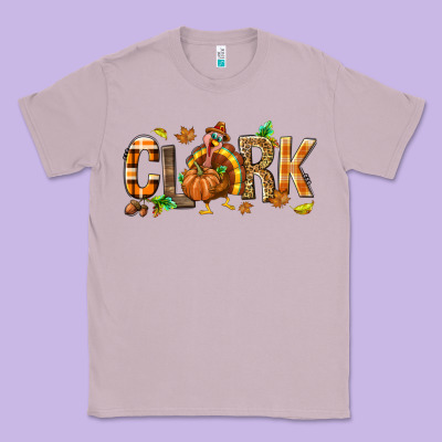 Personalized Thanksgiving Classic Tee Designed By Nancycooperartshop