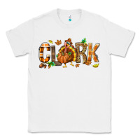 White Personalized Thanksgiving Classic Tee - NancyCooperArtShop