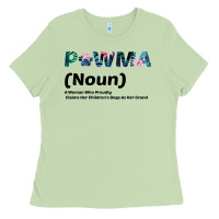 Matcha Dog Love: Grandma aka Pawma Ladies Tee - Bettercallsaul
