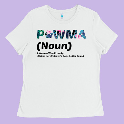 Dog Love: Grandma Aka Pawma Ladies Tee Designed By Bettercallsaul