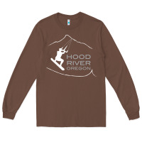 Chestnut Kiteboarding Hood River Oregon, Kitesurfing Long Sleeve Tee - trangStudio