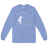 Colony Blue Kiteboarding Hood River Oregon, Kitesurfing Long Sleeve Tee - trangStudio