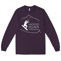 Plum Kiteboarding Hood River Oregon, Kitesurfing Long Sleeve Tee - trangStudio