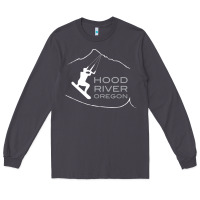 Kiteboarding Hood River Oregon, Kitesurfing Long Sleeve Tee | Teevron