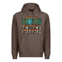 Coffee Only The Best Moms Get Promoted To Mimi Premium Hoodie - CowhideDigitalArt