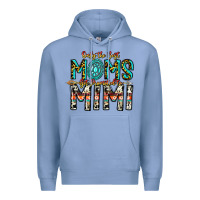 Colony Blue Only The Best Moms Get Promoted To Mimi Premium Hoodie - CowhideDigitalArt
