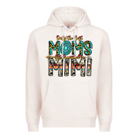 Pale Pink Only The Best Moms Get Promoted To Mimi Premium Hoodie - CowhideDigitalArt