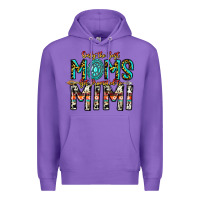 Purple Only The Best Moms Get Promoted To Mimi Premium Hoodie - CowhideDigitalArt