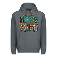 Rock Only The Best Moms Get Promoted To Mimi Premium Hoodie - CowhideDigitalArt