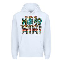 White Only The Best Moms Get Promoted To Mimi Premium Hoodie - CowhideDigitalArt