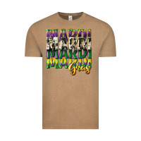 Vintage Coffee cowhide mardi gras Vintage Tee - CowGirlArtShop