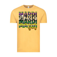 Vintage Mustard cowhide mardi gras Vintage Tee - CowGirlArtShop