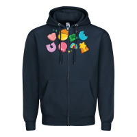Navy st patrick's lucky charms Zipper Hoodie - Artiststas