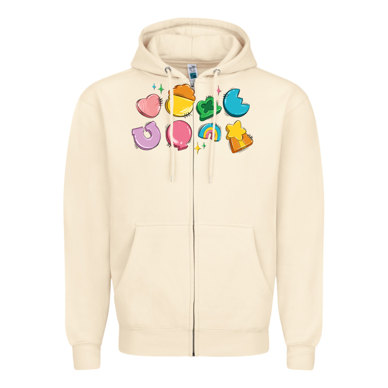 St Patrick's Lucky Charms Zipper Hoodie by Artiststas | Teevron