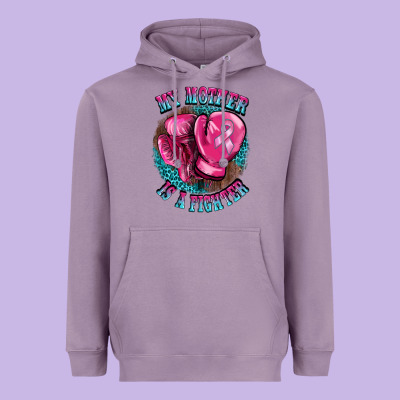 My Mother Is A Fighter Heavyweight Hoodie Designed By Barkaloodesign