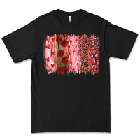 Black valentine's day brushstrokes Premium Tee - RanaPortraitStore