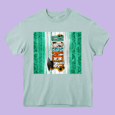 Senior 2022 Heavy Core Tee Designed By Jasminsmagicworld