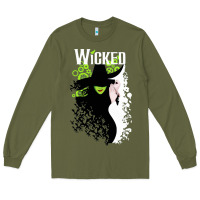 Army Green wicked broadway new musical Long Sleeve Tee - trangStudio