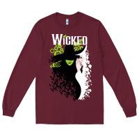 Burgundy wicked broadway new musical Long Sleeve Tee - trangStudio