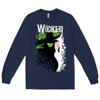 Navy wicked broadway new musical Long Sleeve Tee - trangStudio