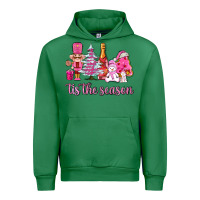 Emerald tis the season pink christmas Urban Hoodie - AdoDesignShop