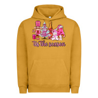 Pigment Peanut Butter tis the season pink christmas Urban Hoodie - AdoDesignShop