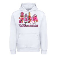White tis the season pink christmas Urban Hoodie - AdoDesignShop