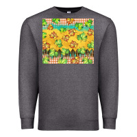 Charcoal Heather fall leaf tumbler Premium Sweatshirt - BarkalooDesign