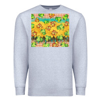 Heather Grey fall leaf tumbler Premium Sweatshirt - BarkalooDesign