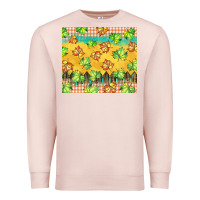 Pale Pink fall leaf tumbler Premium Sweatshirt - BarkalooDesign