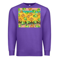 Purple fall leaf tumbler Premium Sweatshirt - BarkalooDesign