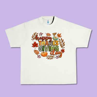Happy Thanksgiving Day Urban Heavy Tee Designed By Cowgirlartshop