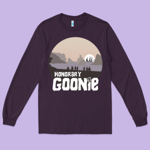 Honorary Goonie Gift Long Sleeve Tee Designed By Trangstudio