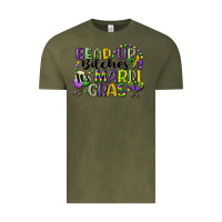 Vintage Olive bead up bitches its mardi gras Vintage Tee - CowGirlArtShop
