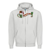 Dove Grey merry christmas western Zipper Hoodie - CowhideDigitalArt