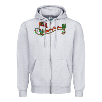 Heather Grey merry christmas western Zipper Hoodie - CowhideDigitalArt